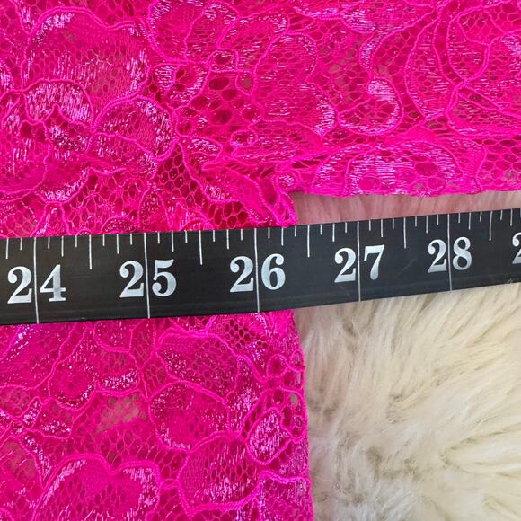 Anthropologie Pink Metallic Lace Button Down Shirt 1X NWT - Picture 12 of 15